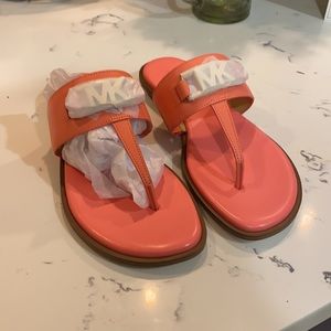 Michael Kors Camila Thong Sandal Grapefruit, 7.5M